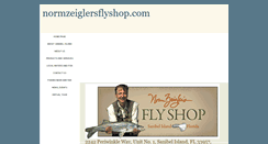 Desktop Screenshot of normzeiglersflyshop.com